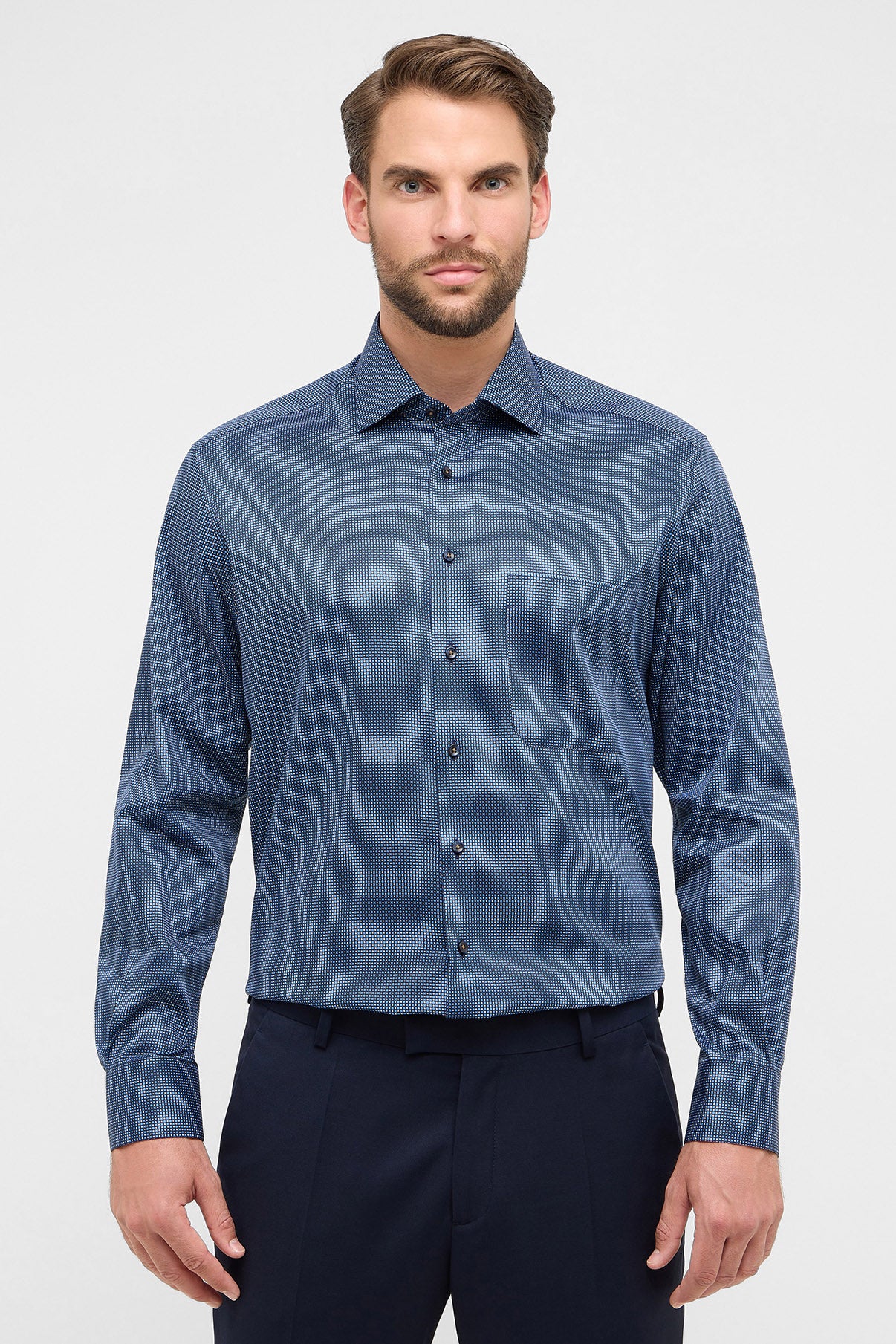 ETERNA Skjorte LS-COMFORT FIT