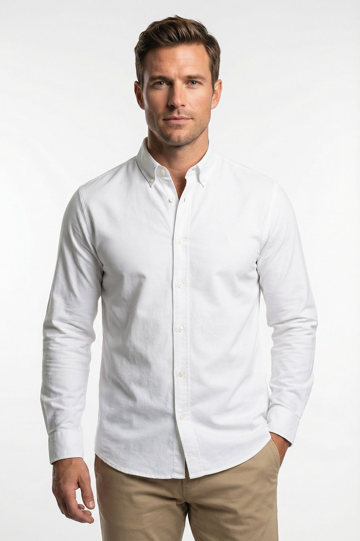 Miller LS - Langærmet hør skjorte