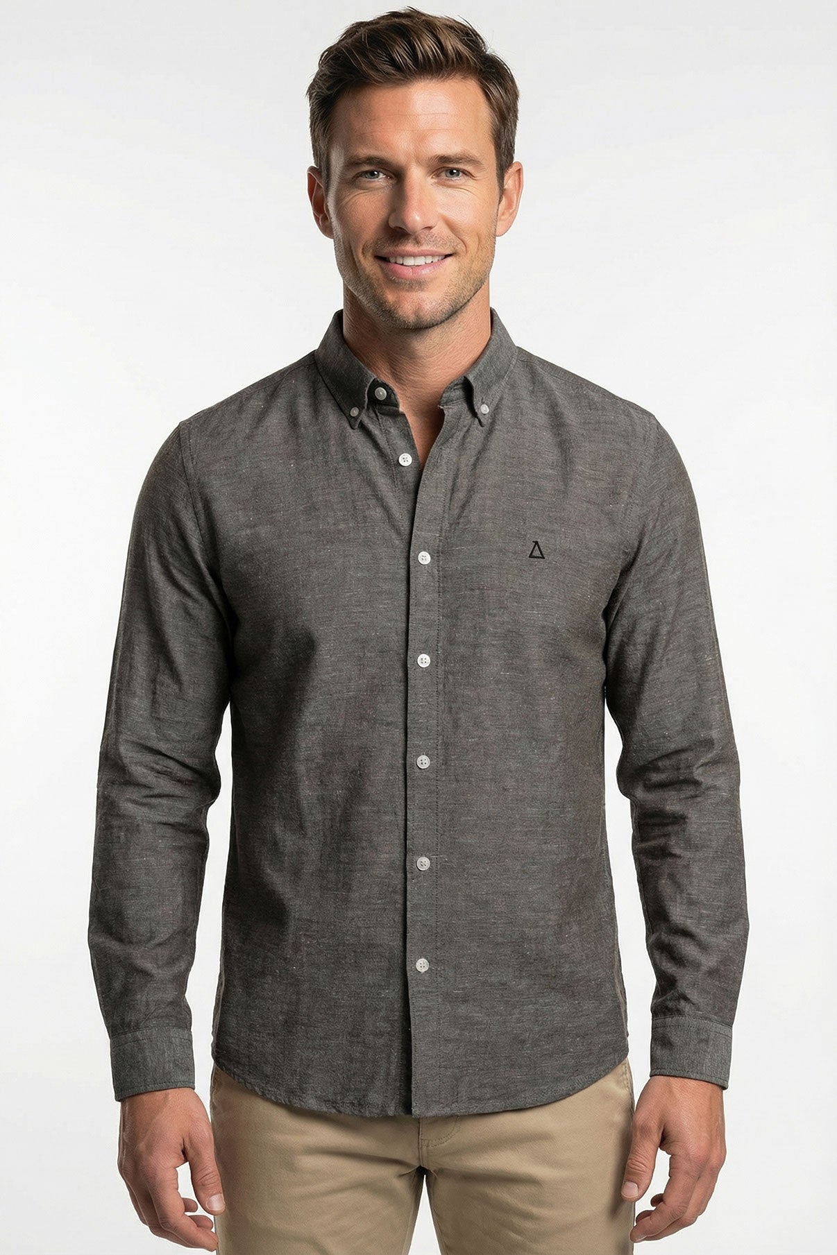 Miller LS - Langærmet hør skjorte