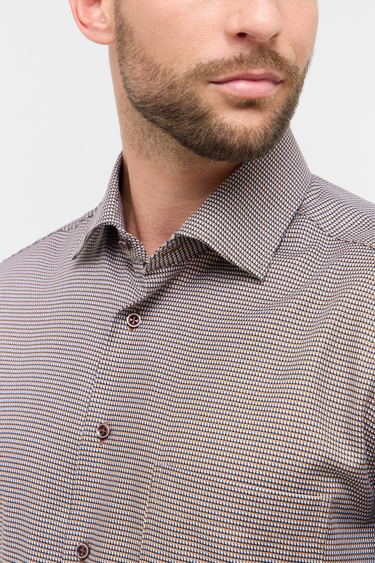 ETERNA Skjorte LS-COMFORT FIT