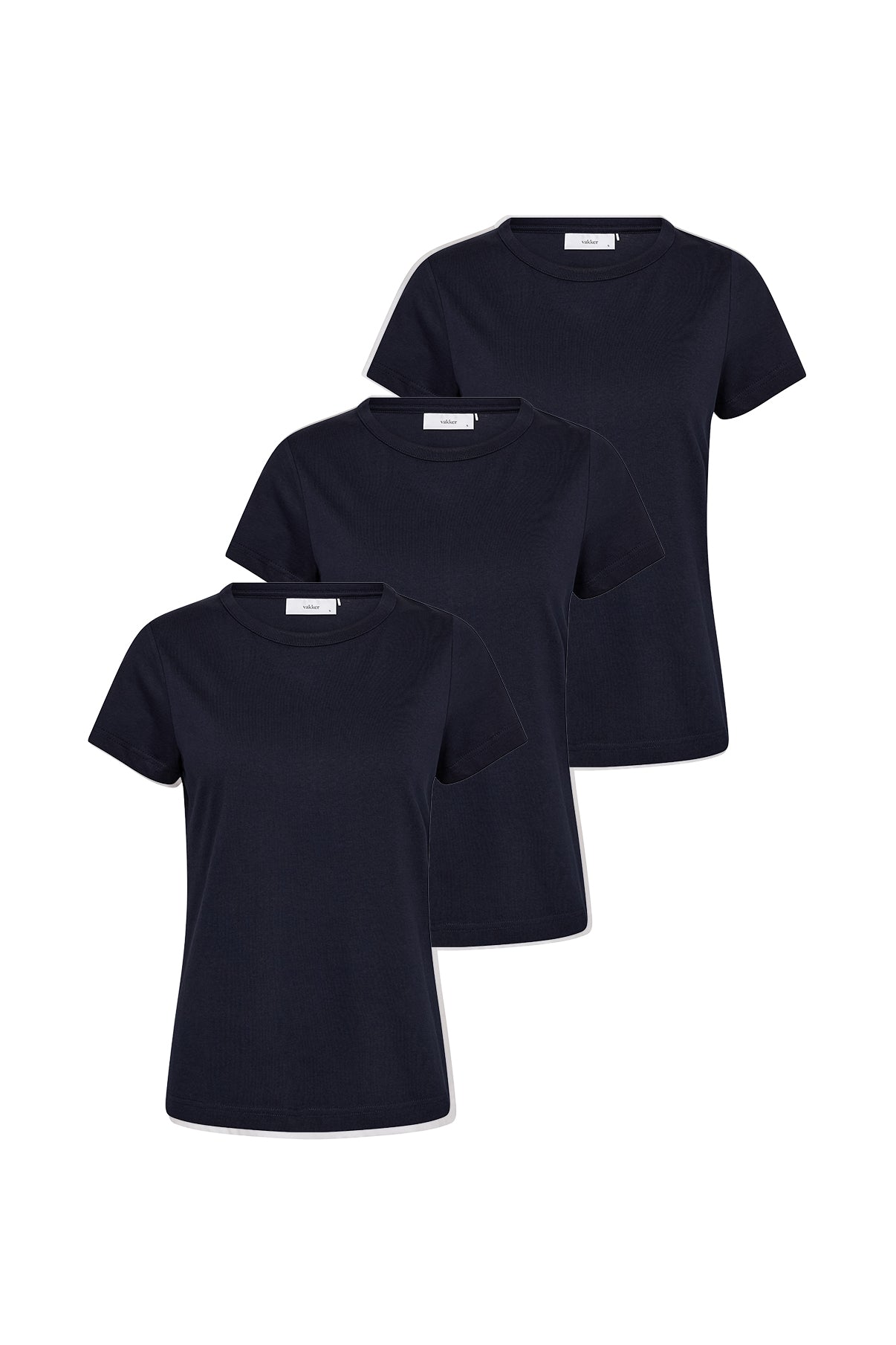 Dea - Basis kortærmet t-shirt med rund hals (3 stk.)