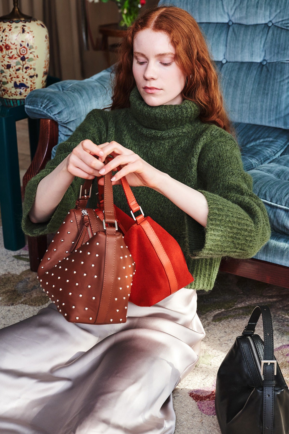 Becksöndergaard Nappa Stud Ginni Small Bag