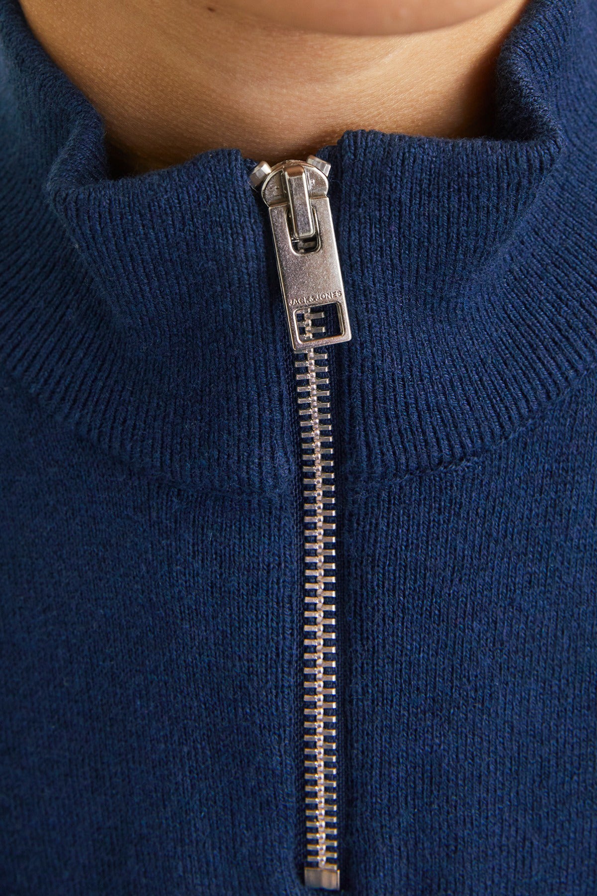 Jack & Jones Junior JJEEMIL KNIT HALF ZIP NOOS JNR