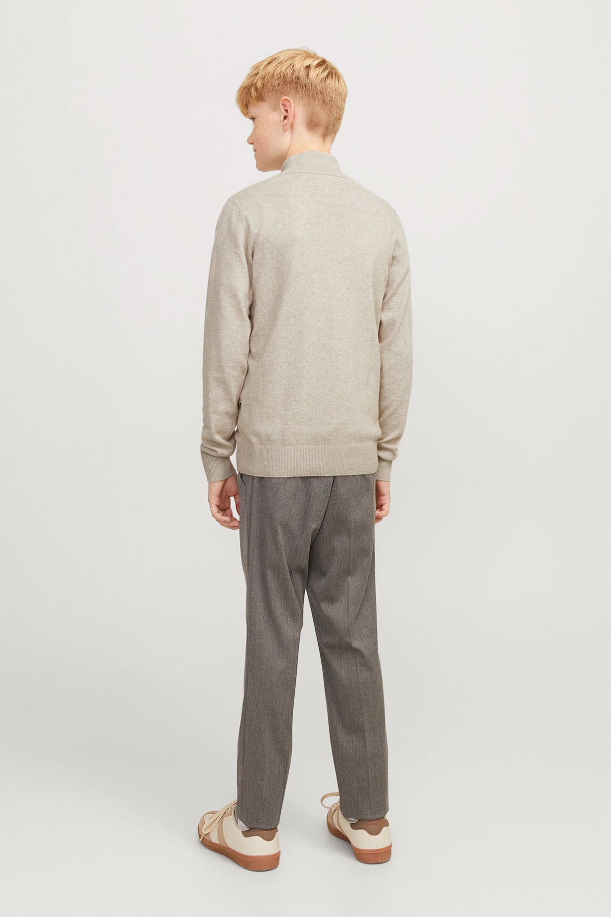 Jack & Jones Junior JJEEMIL KNIT HALF ZIP NOOS JNR