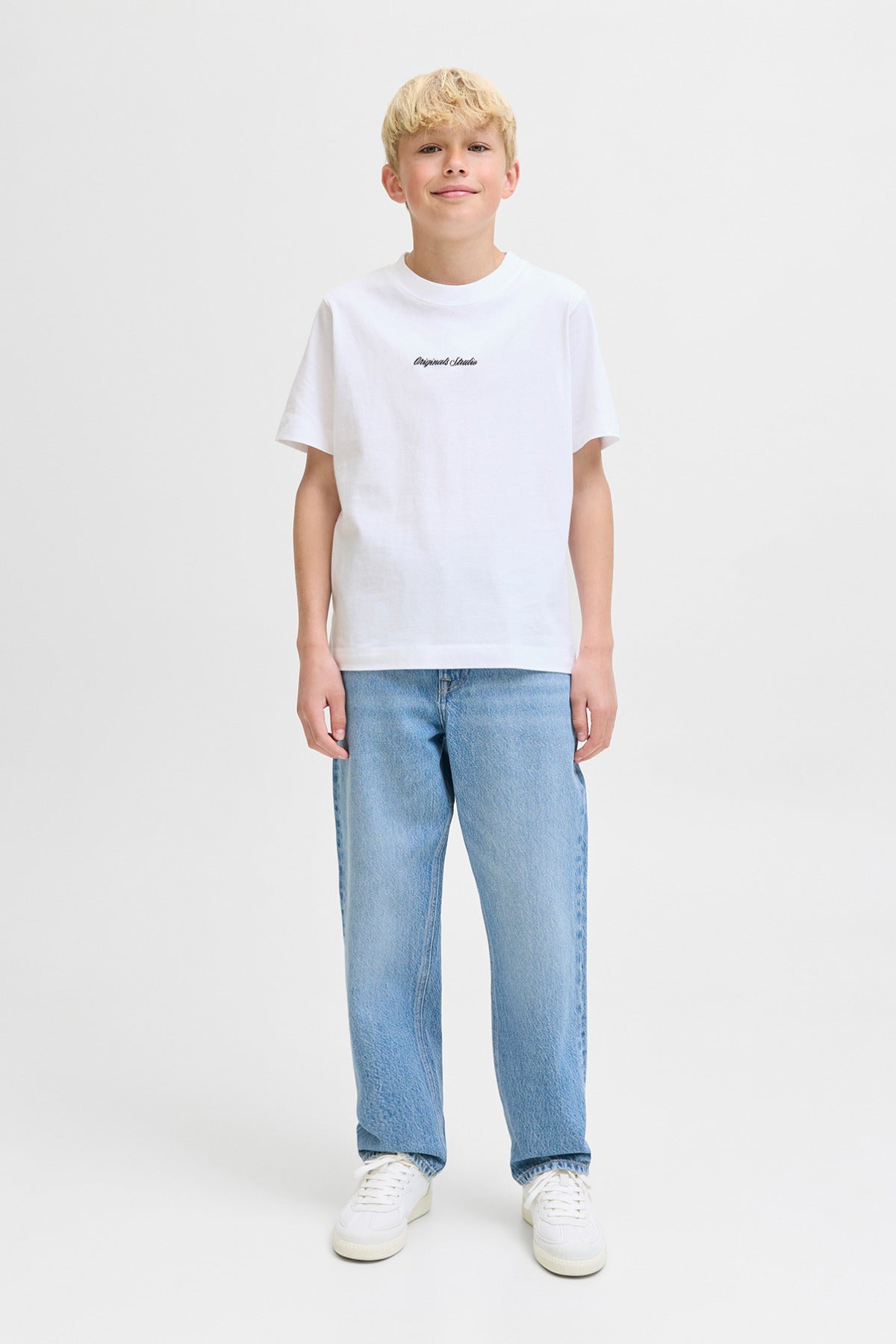 Jack & Jones Junior JORNORREBRO EMB TEE SS CN NOOS JNR