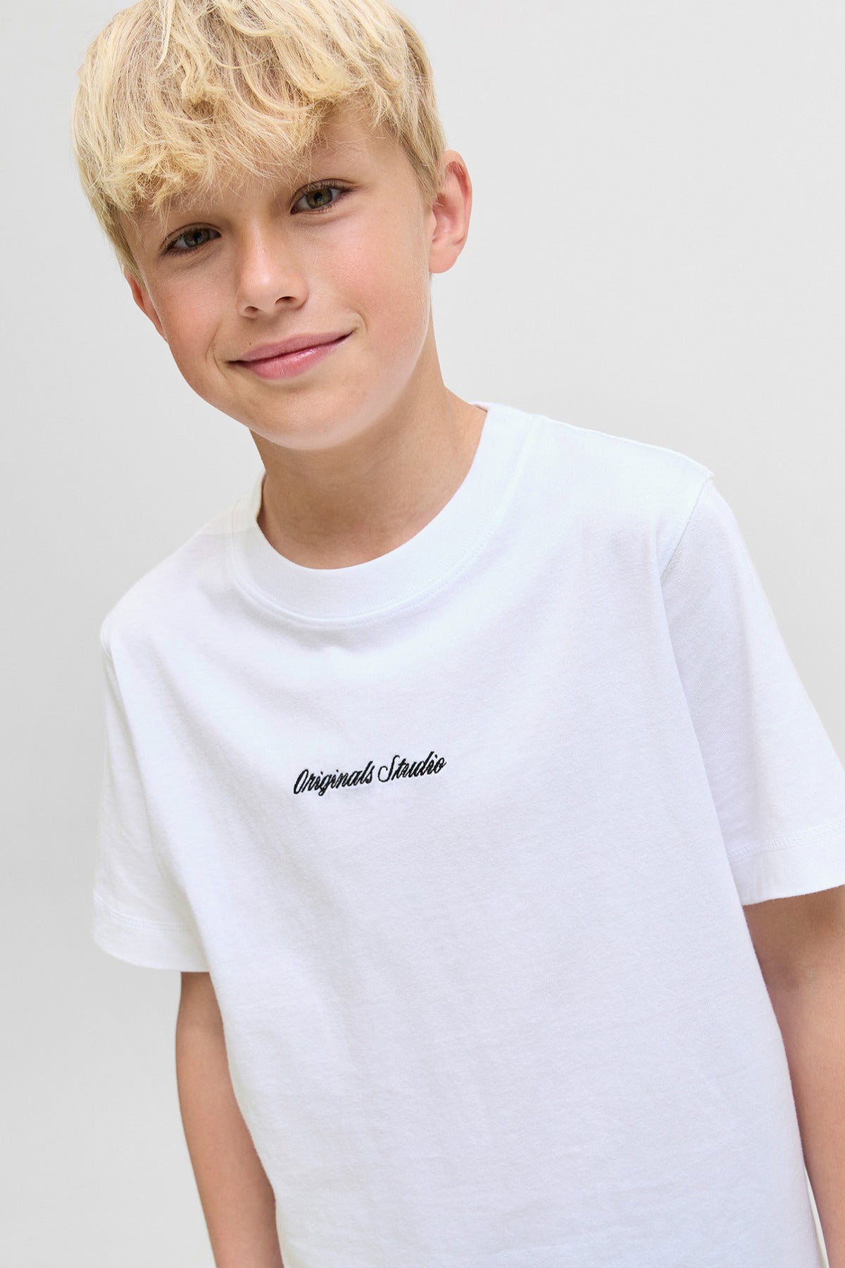 Jack & Jones Junior JORNORREBRO EMB TEE SS CN NOOS JNR