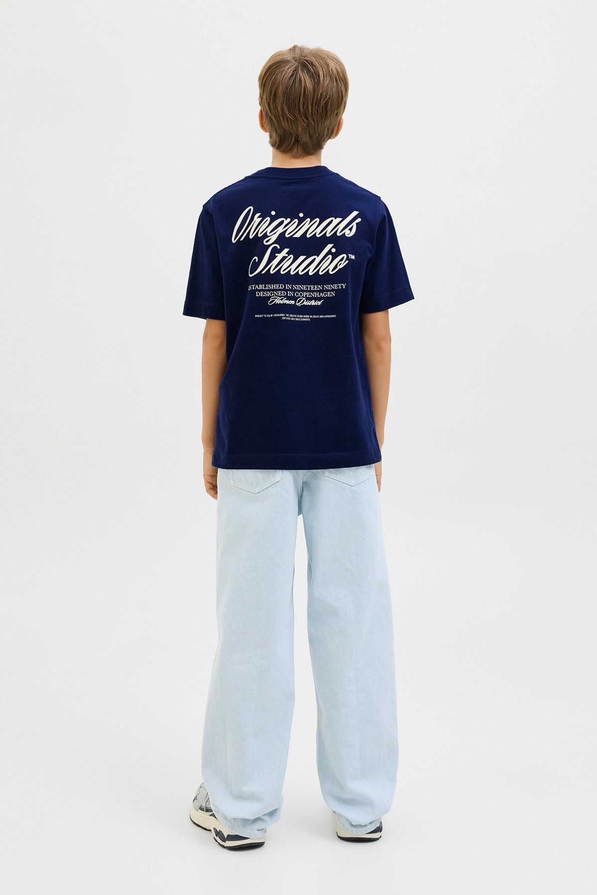 Jack & Jones Junior JORNORREBRO TYPO TEE SS CREW NECK SN JNR