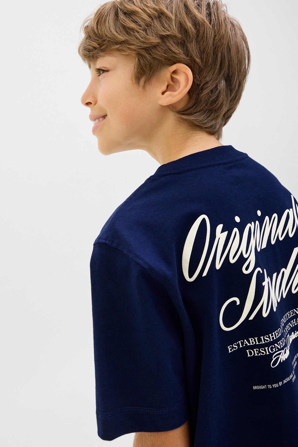Jack & Jones Junior JORNORREBRO TYPO TEE SS CREW NECK SN JNR