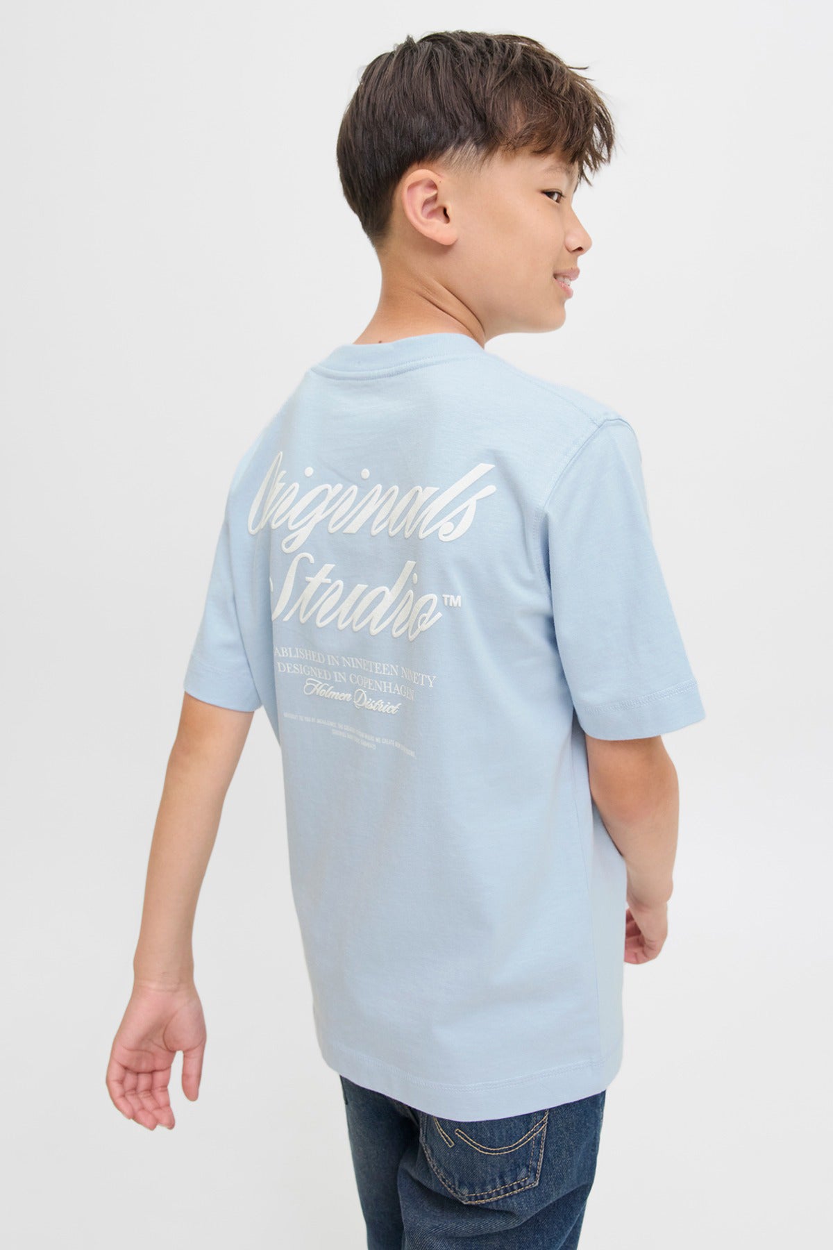 Jack & Jones Junior JORNORREBRO TYPO TEE SS CREW NECK SN JNR