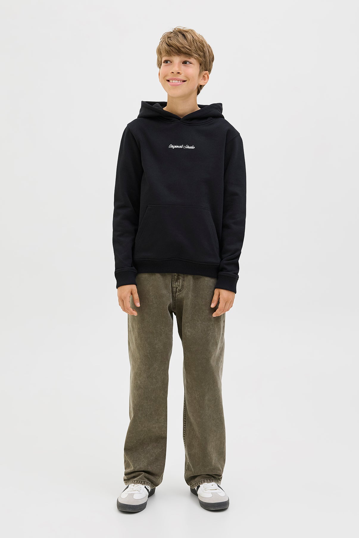 Jack & Jones Junior JORNORREBRO EMB SWEAT HOOD NOOS JNR