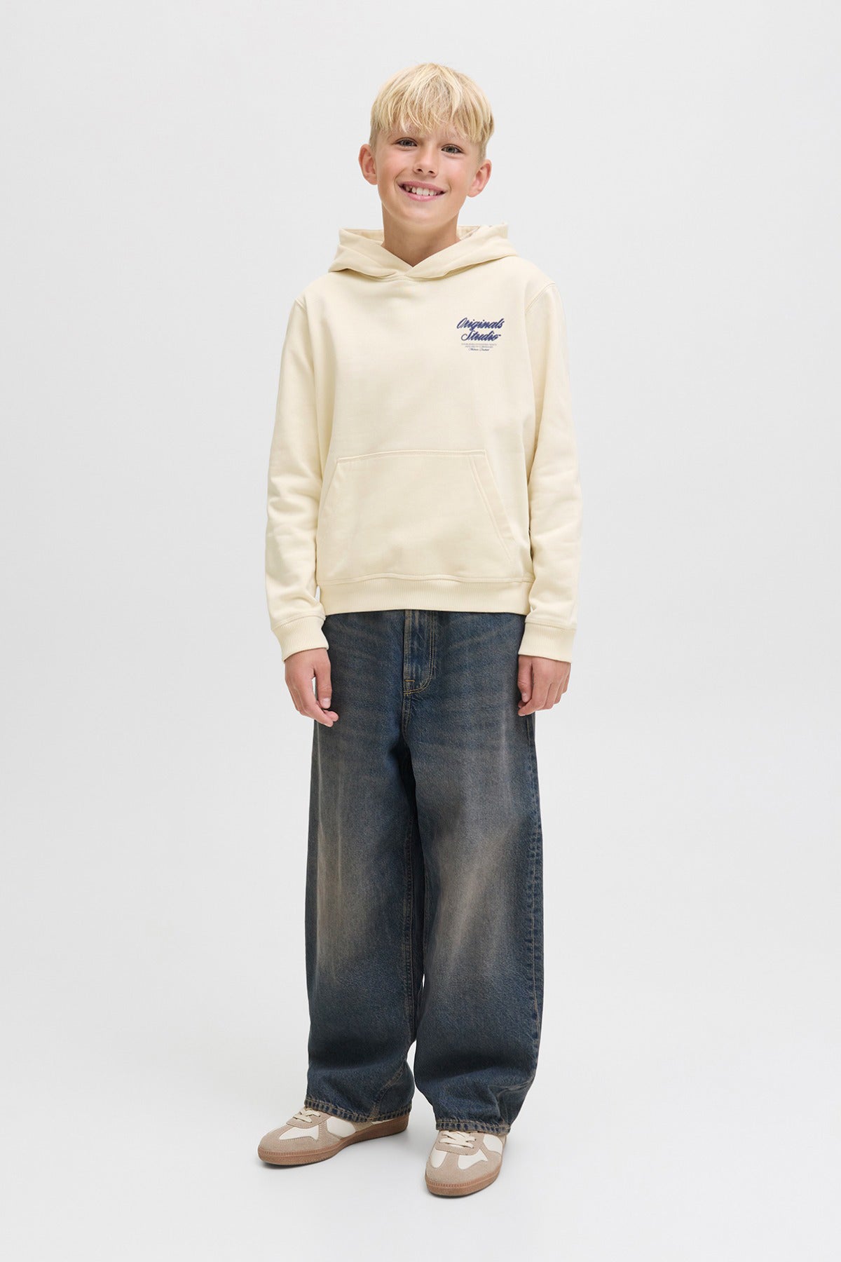 Jack & Jones Junior JORNORREBRO TYPO BACK SWEAT HOOD SN JNR
