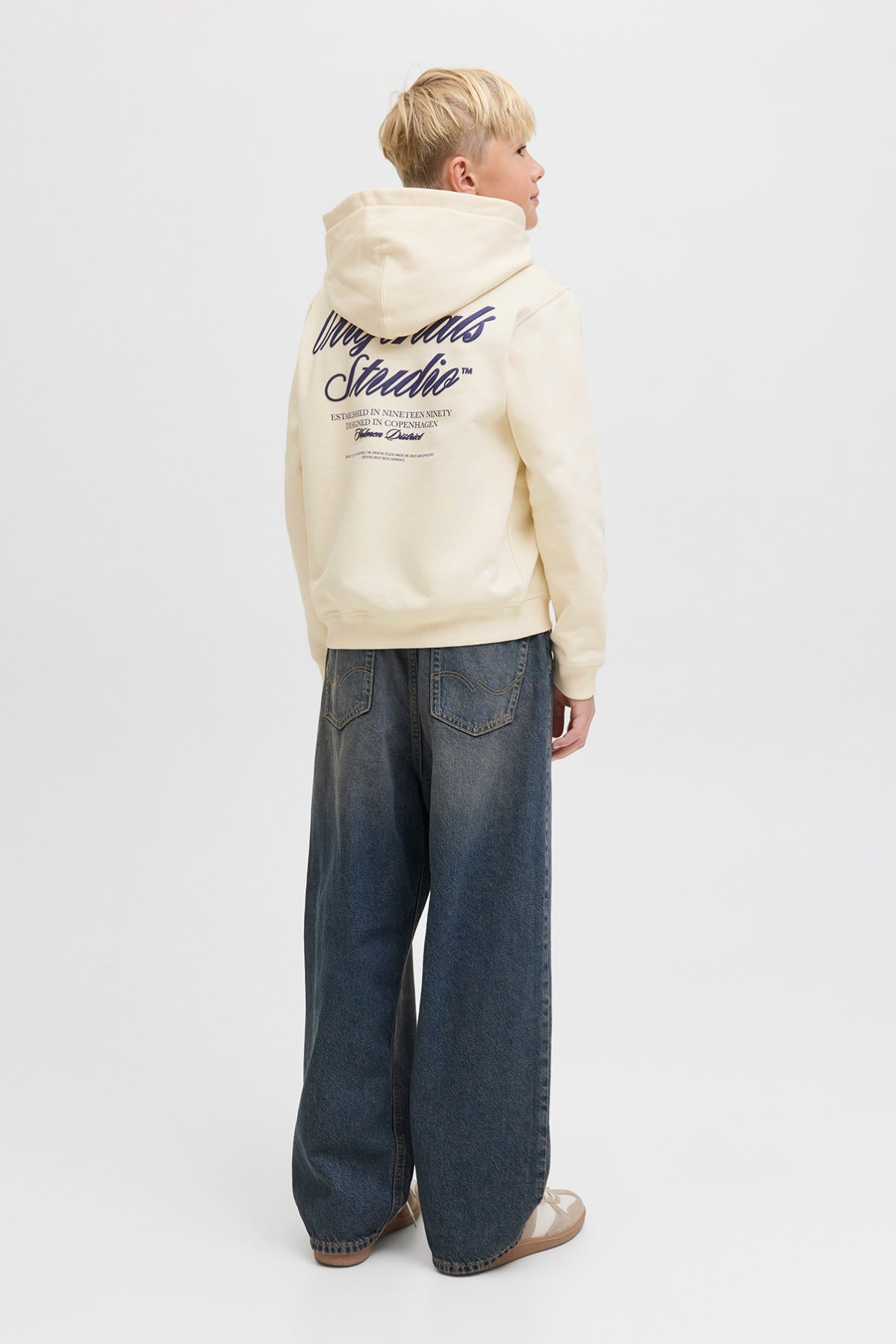 Jack & Jones Junior JORNORREBRO TYPO BACK SWEAT HOOD SN JNR
