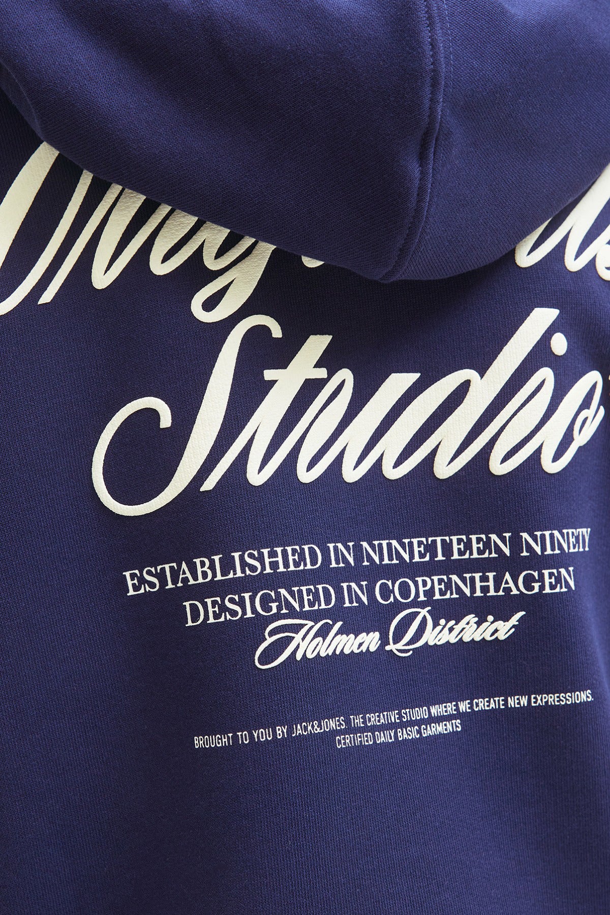 Jack & Jones Junior JORNORREBRO TYPO BACK SWEAT HOOD SN JNR