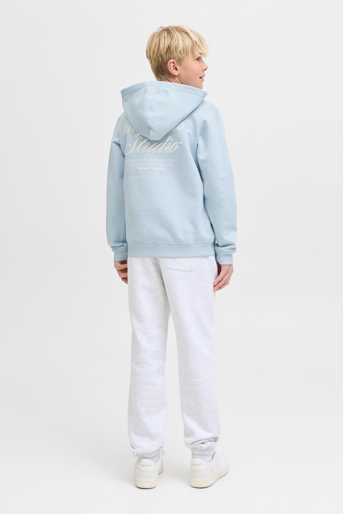 Jack & Jones Junior JORNORREBRO TYPO BACK SWEAT HOOD SN JNR