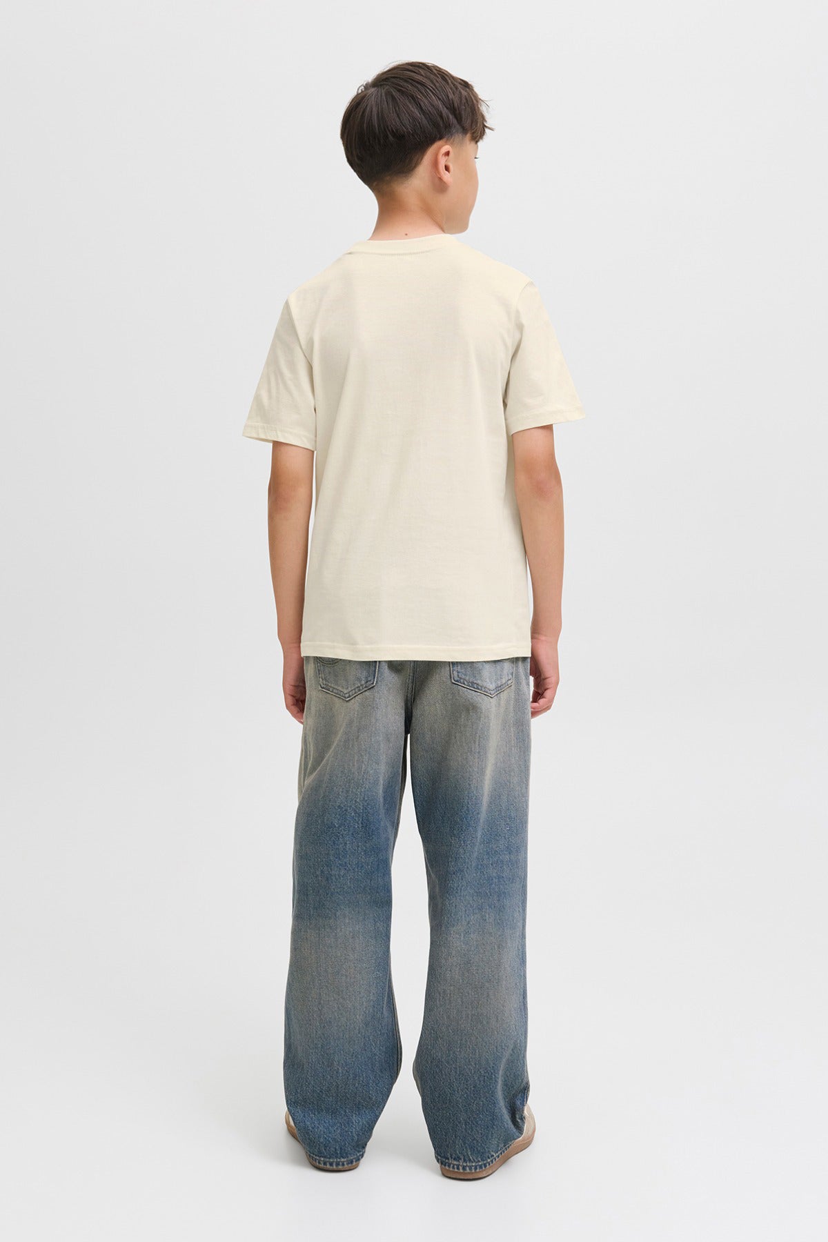 Jack & Jones Junior JORSKULL NATURE TEE SS CREW NECK SN JNR