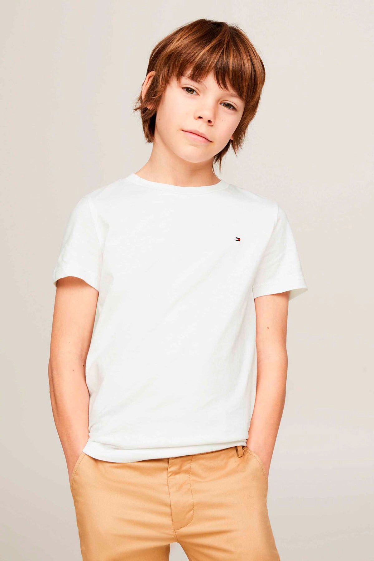 Tommy Hilfiger Boy BOYS BASIC CN KNIT S/S