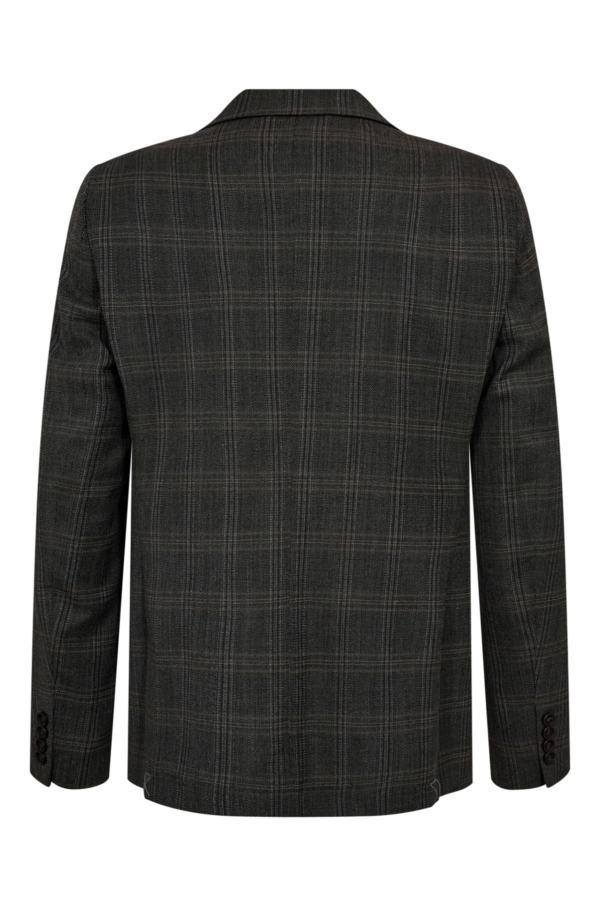 Oskar - Klassisk uldblazer i ternet design