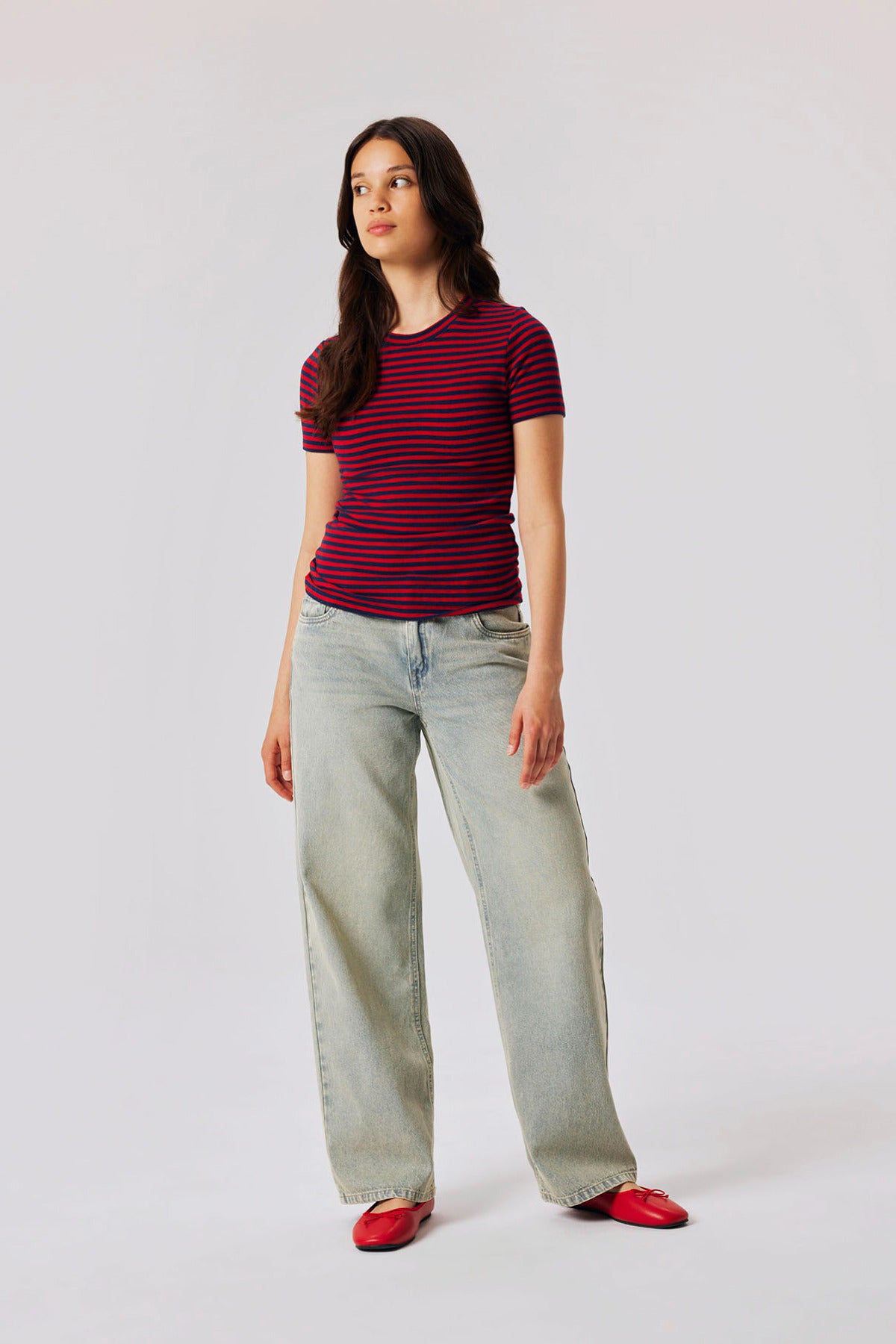 LMTD GIRLS JEANS NLFMIRTY DNM WIDE PANT