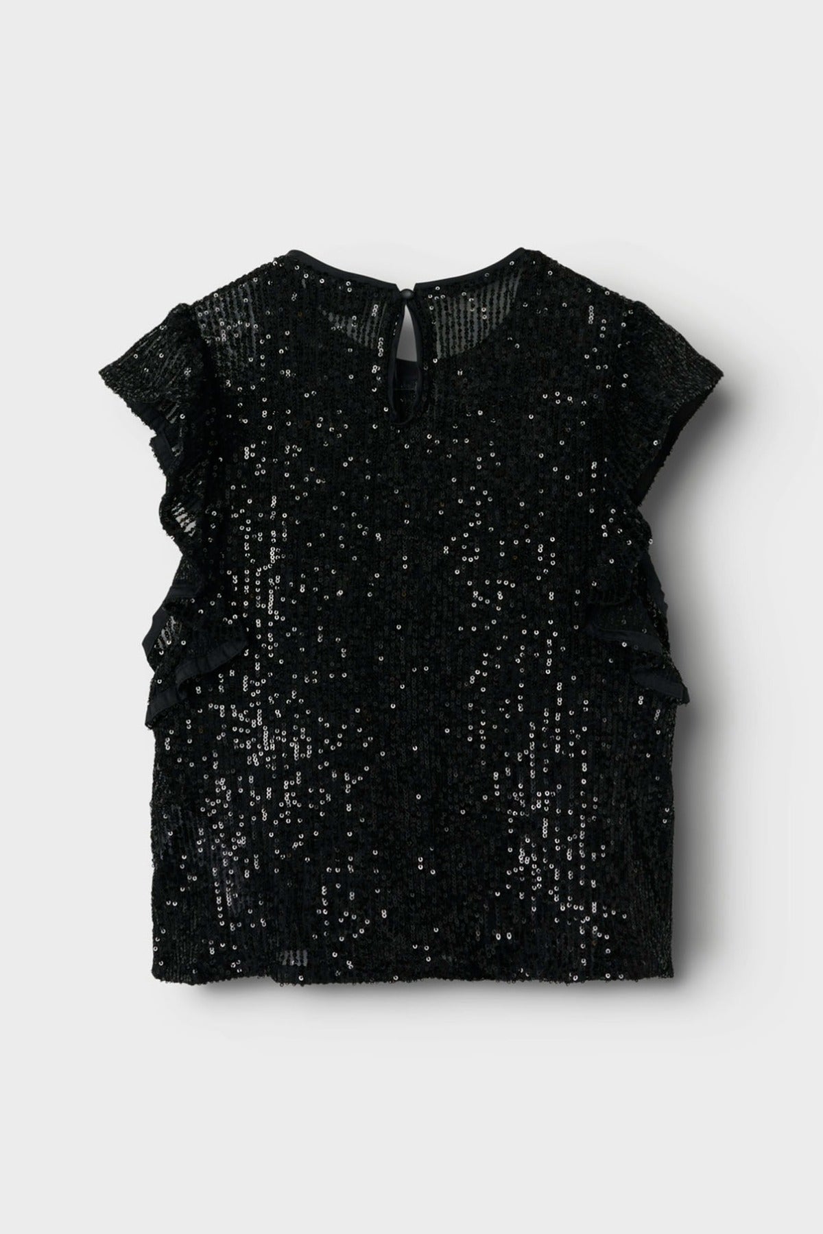 LMTD GIRLS T-SHIRT NLF RINK CAP SEQUINS TOP