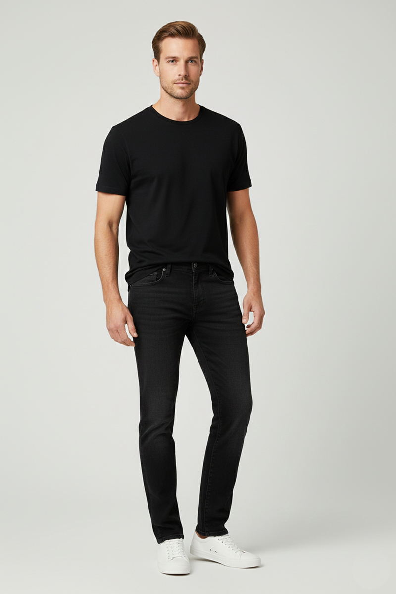 Wesley - Denimjeans med stræk