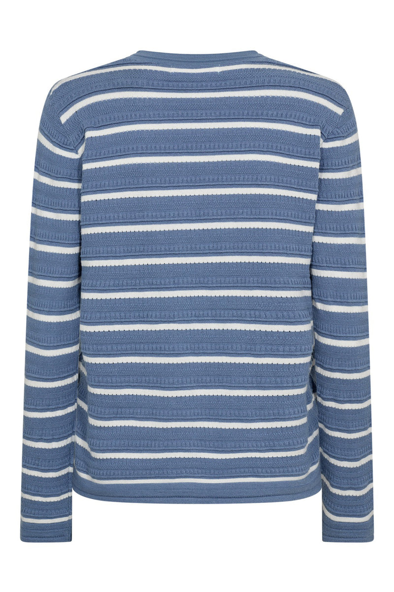 Val - uldstrik med struktur