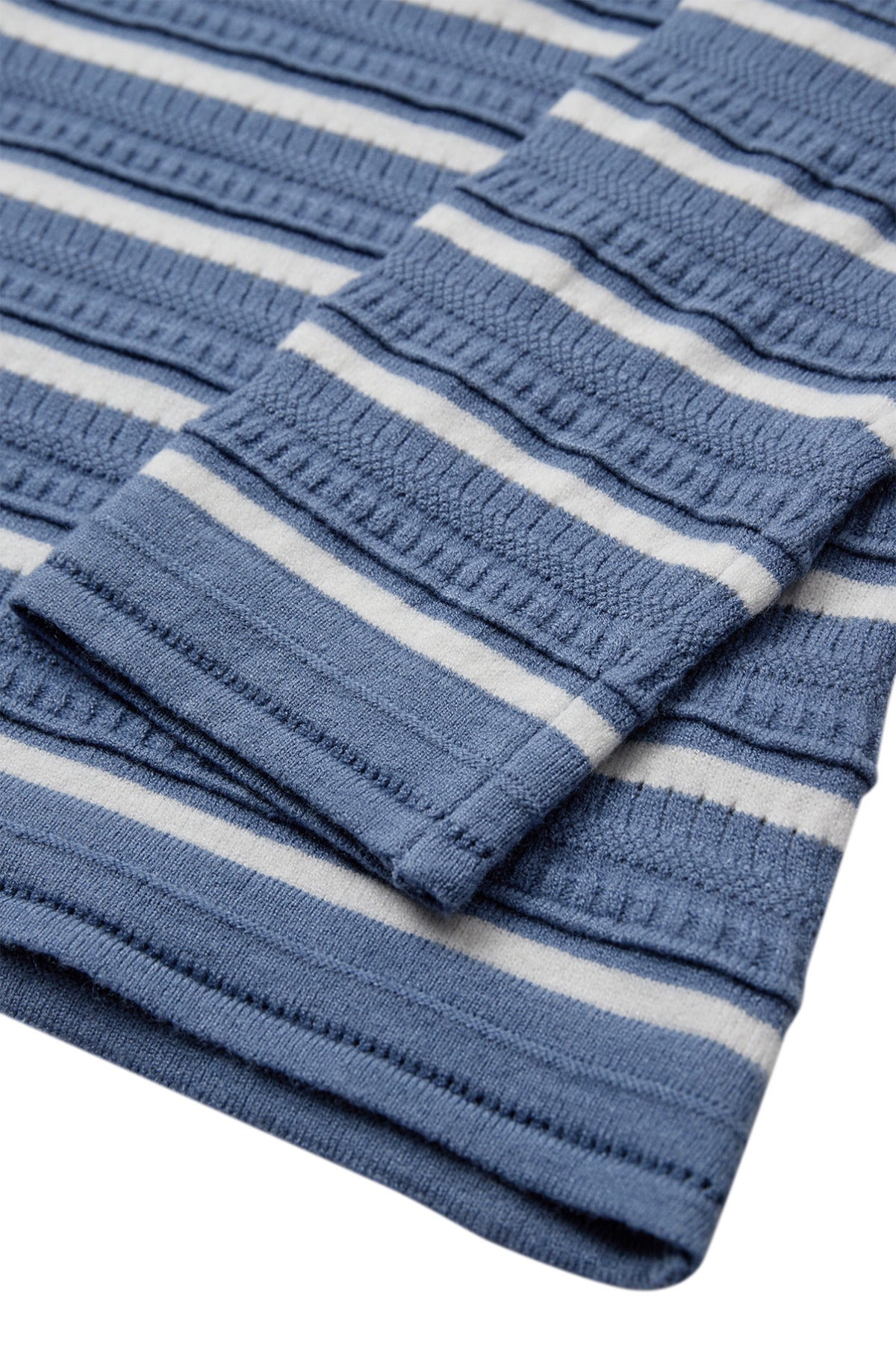 Val - uldstrik med struktur