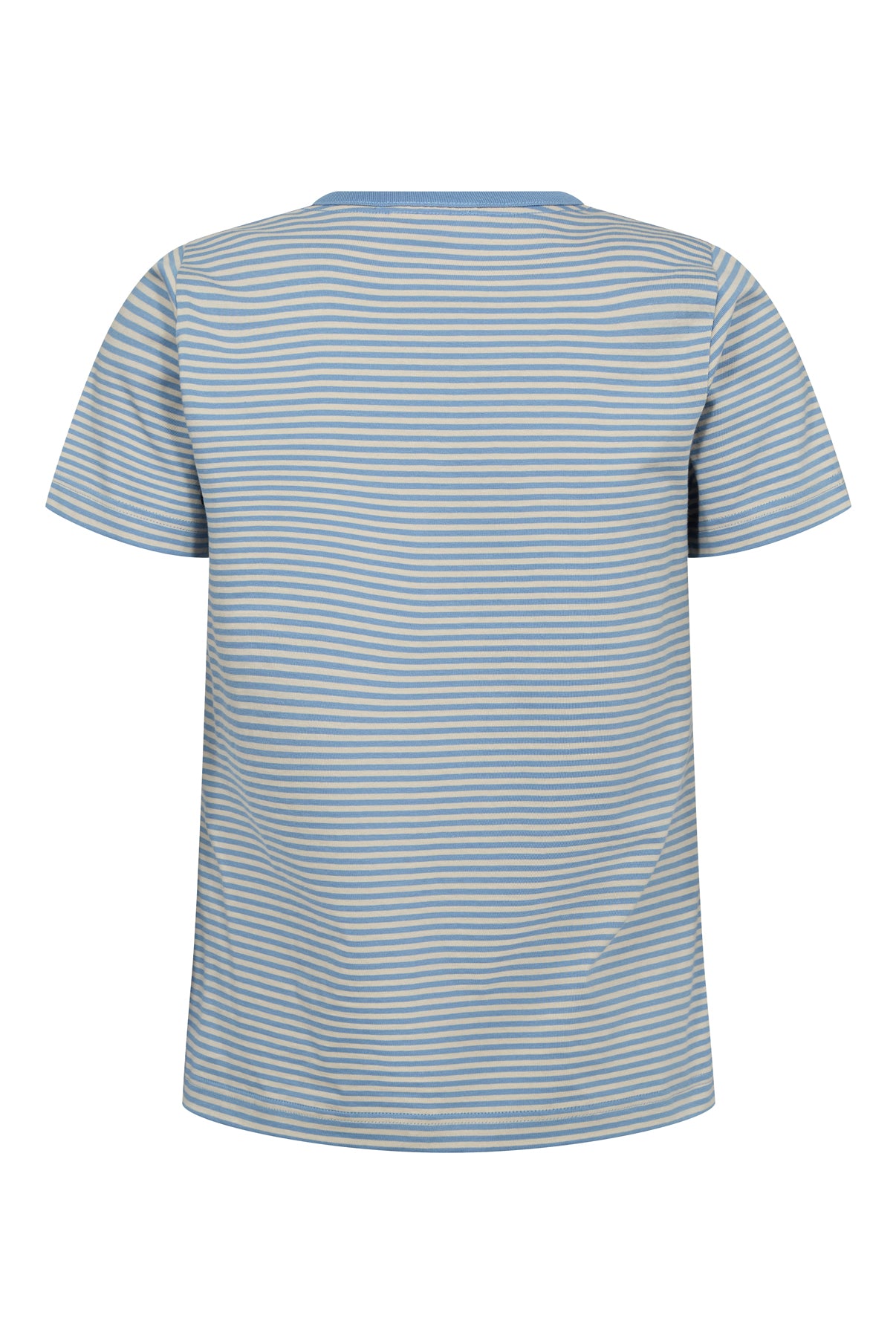 VAKKER Sol - Stribet T-shirt med korte ærmer