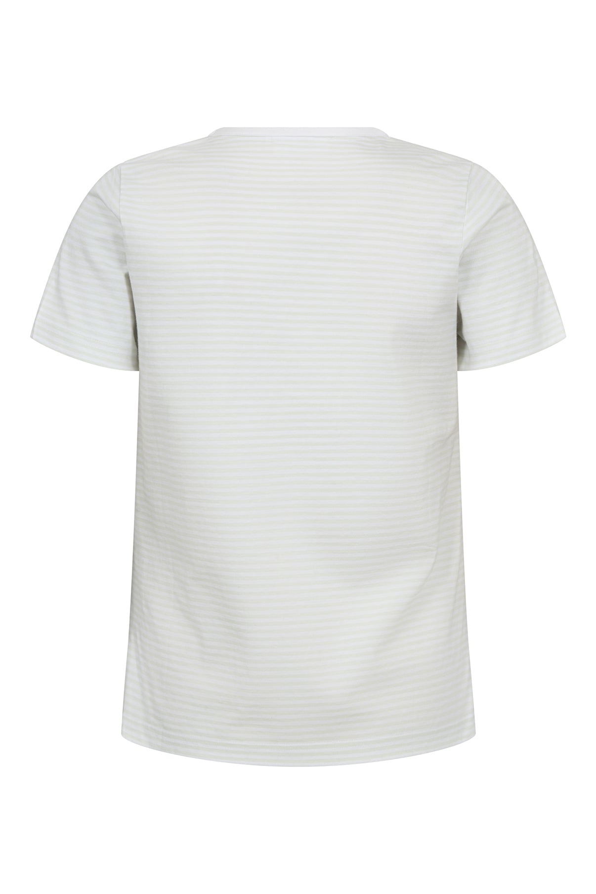 VAKKER Sol - Stribet T-shirt med korte ærmer