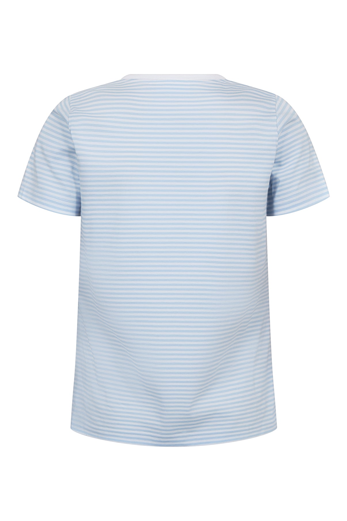 VAKKER Sol - Stribet T-shirt med korte ærmer