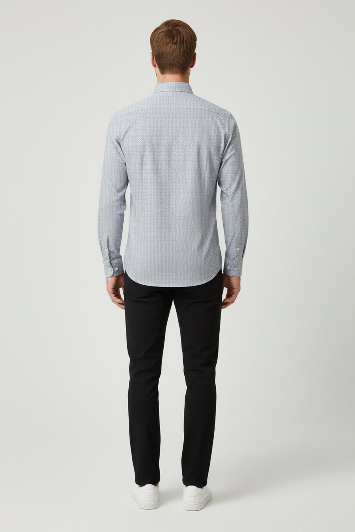 Ravi LS - Langærmet jersey skjorte med ultra stretch