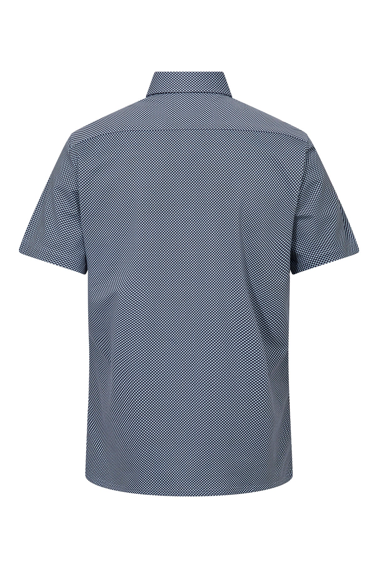 Kortærmet jersey skjorte med ultra stretch i modern comfort fit