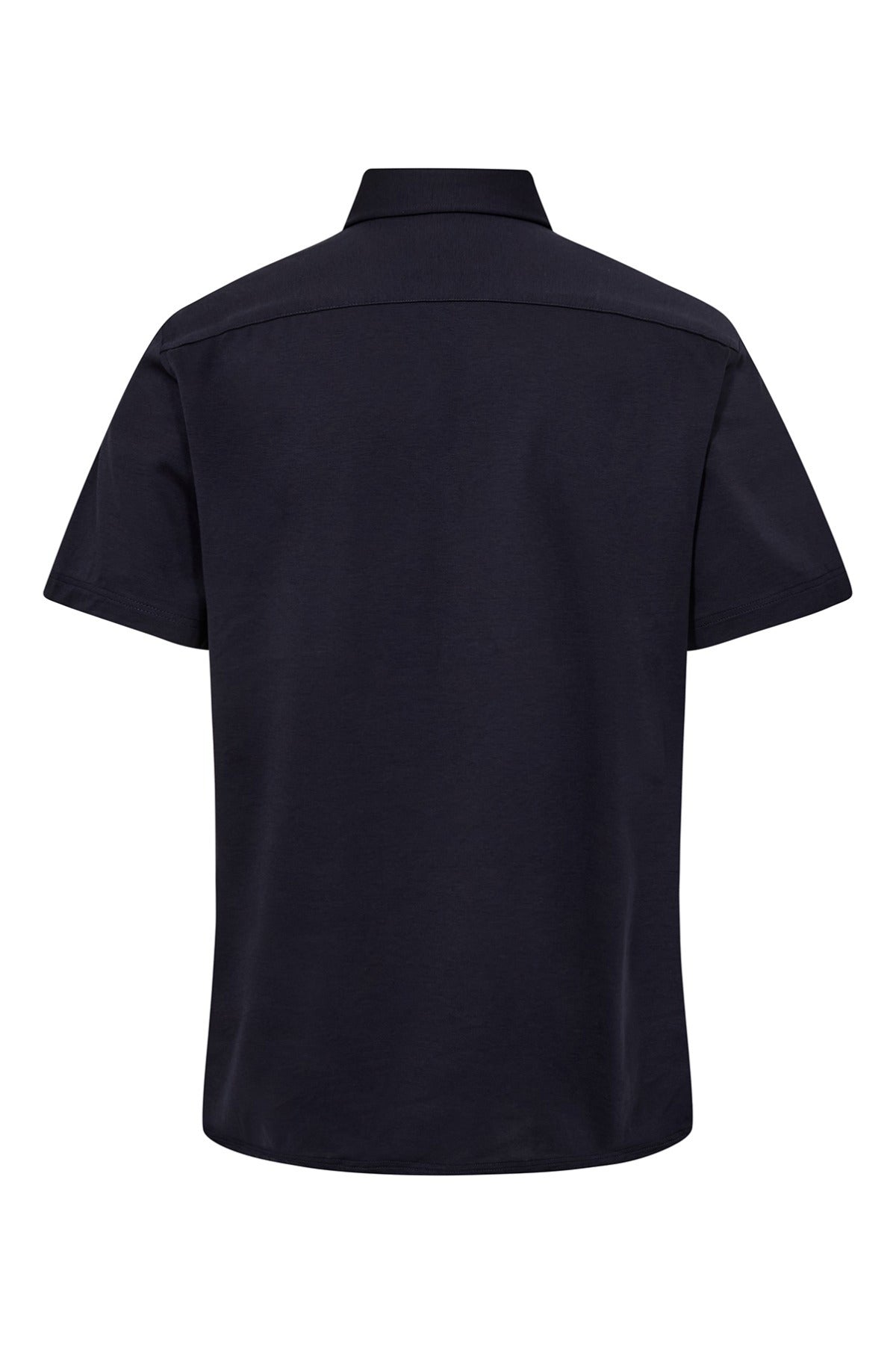 Kortærmet jersey skjorte med ultra stretch i modern comfort fit