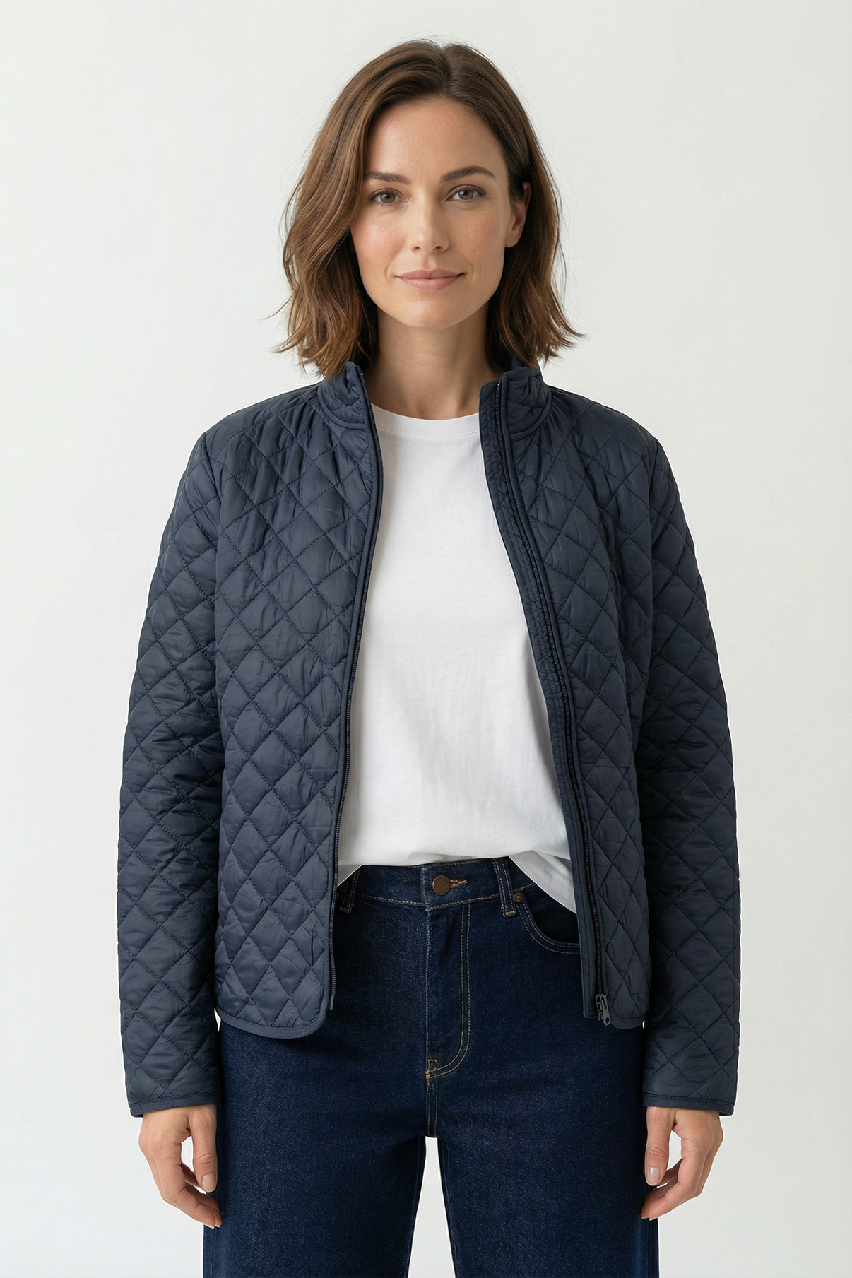 Soff - Quiltet jakke med lommer