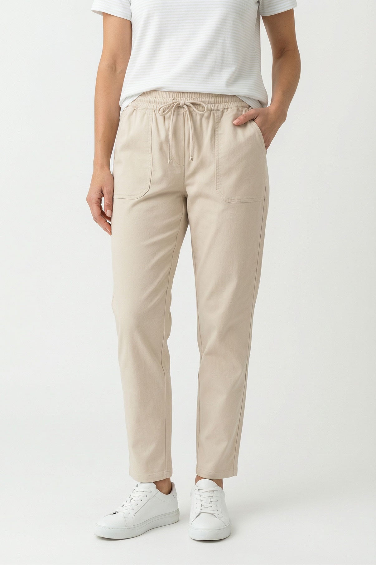 April - Bukser med justerbare snøre og lommer