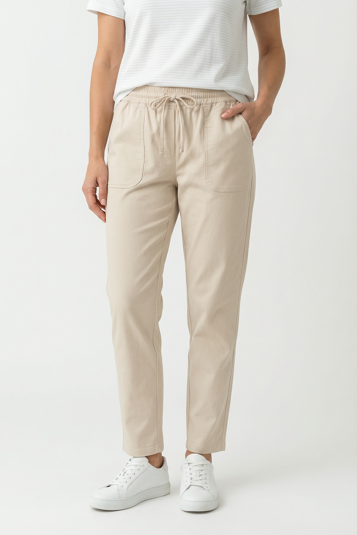 April - Bukser med justerbare snøre og lommer