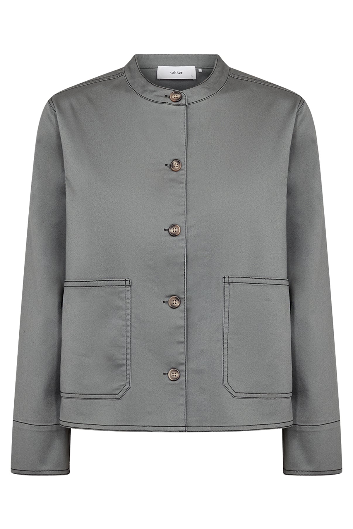 April - Jakke med frontlommer