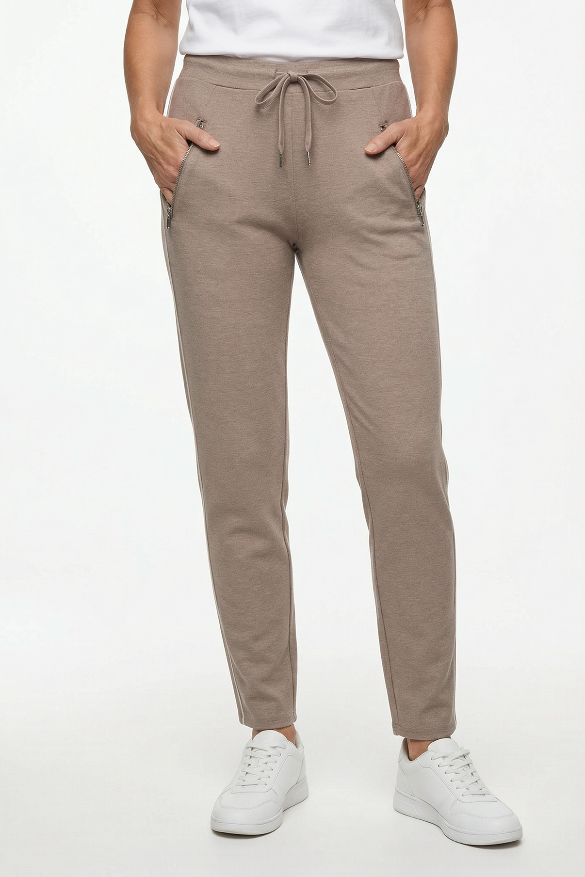 Toa - Strækbare bukser med bindebånd i taljen