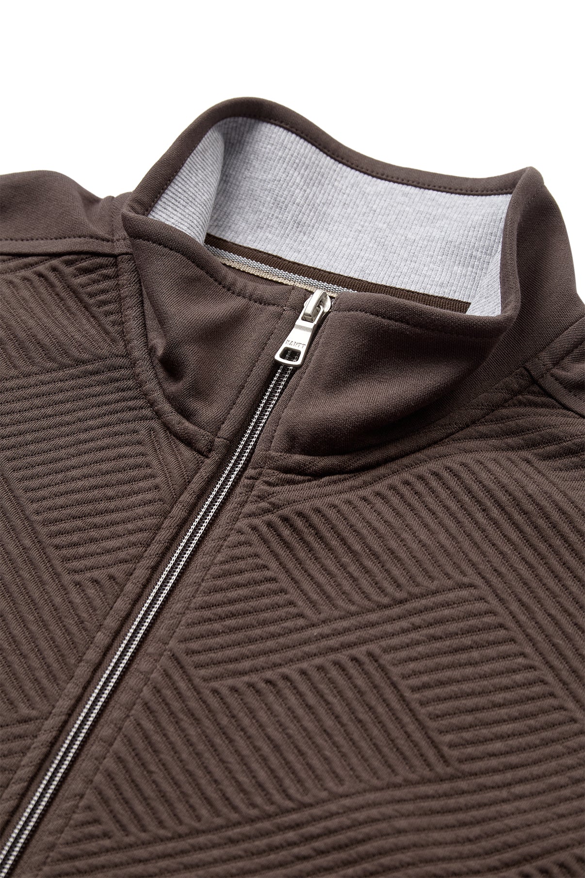 Planet - Sweatshirtjakke med struktur