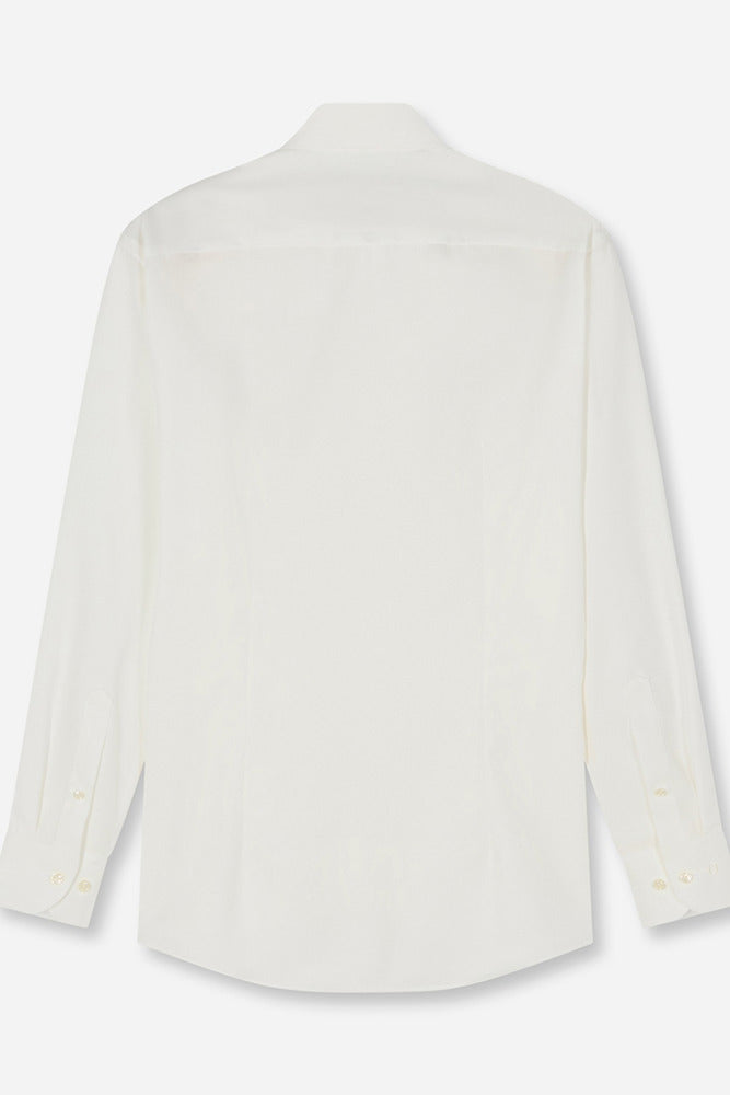 Langærmet covershirt i modern fit og strygefri kvalitet