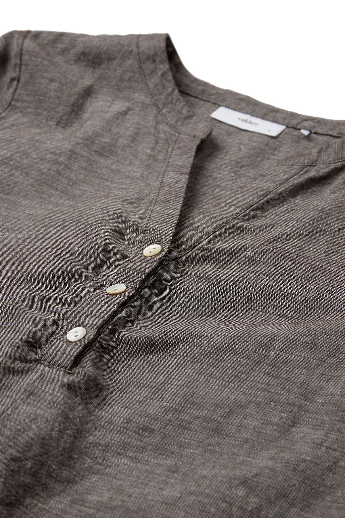 Alora - Hørbluse med trekvartærmer