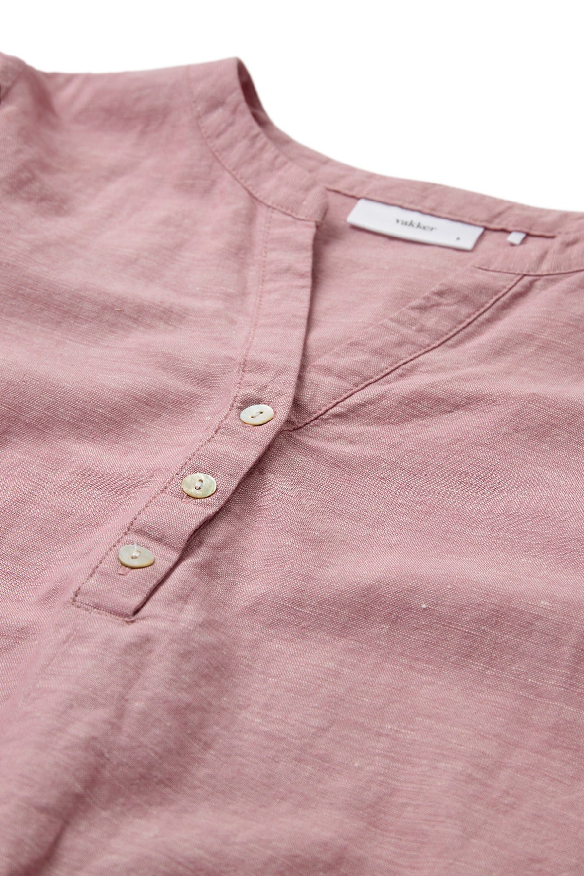 Alora - Hørbluse med trekvartærmer