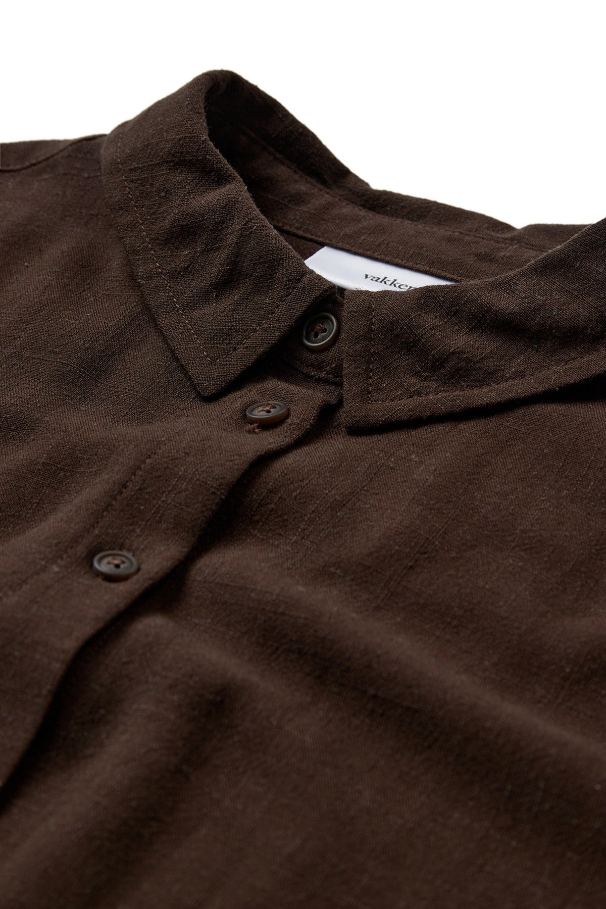 Paige - Kortærmet skjorte i hørblanding