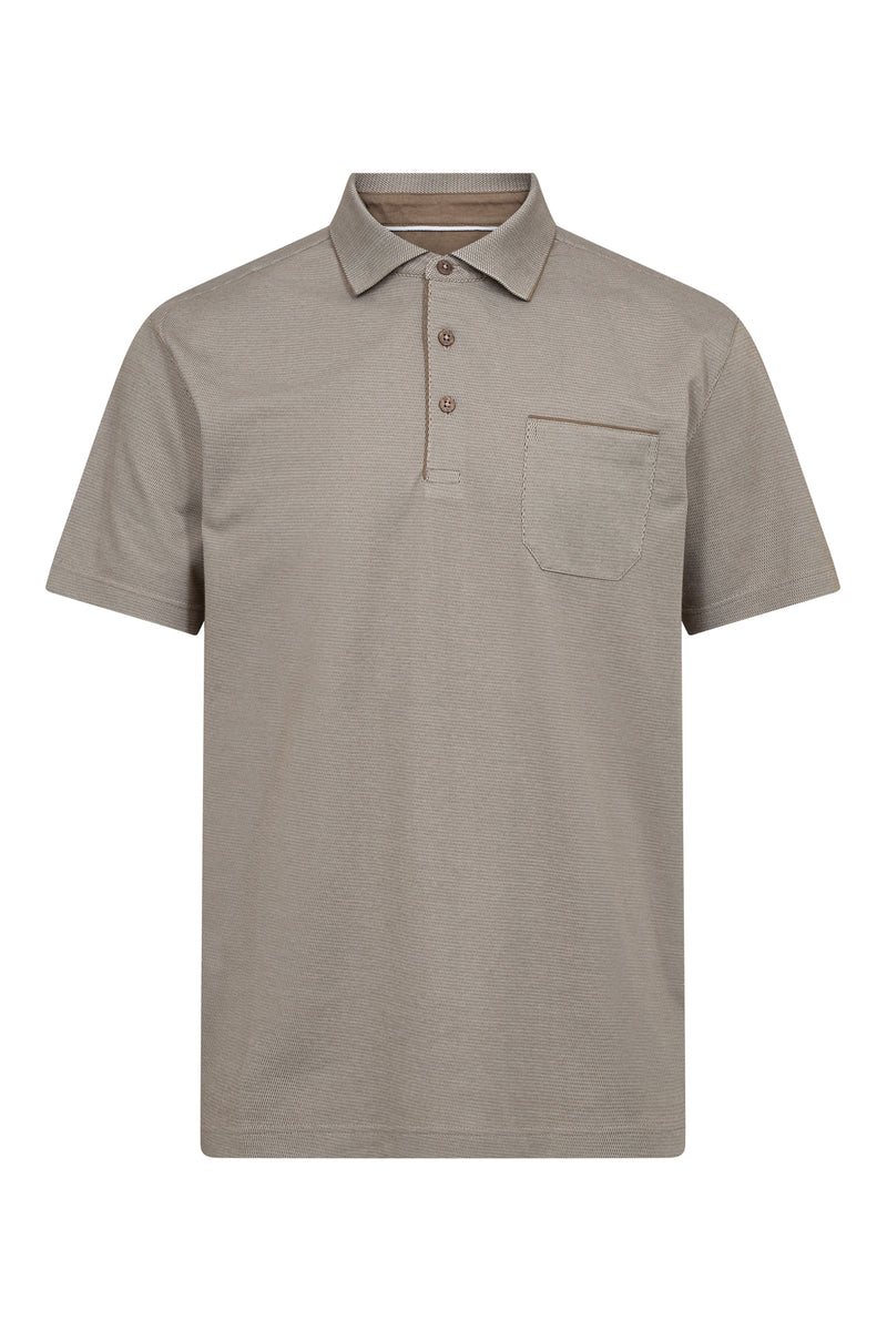 Peter - Polo T-shirt med brystlomme