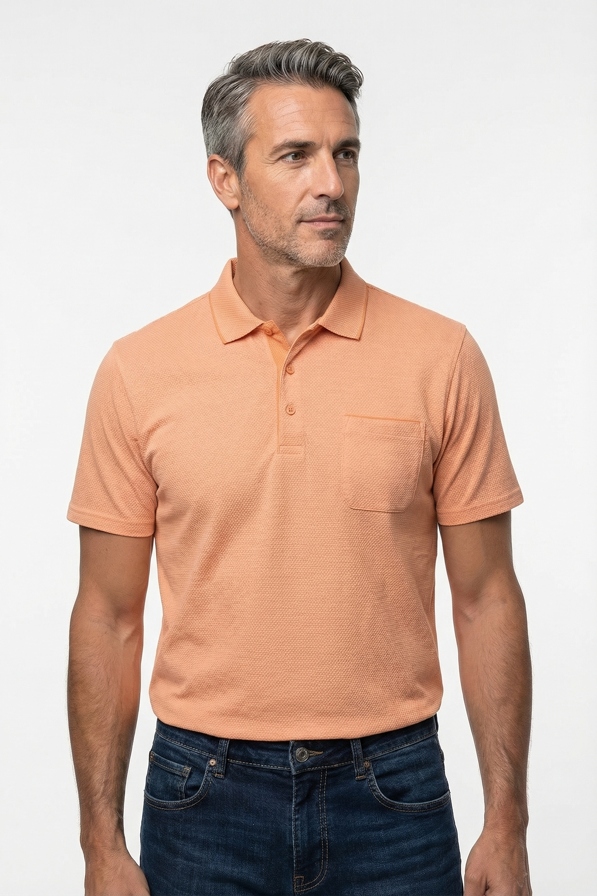 Peter - Polo T-shirt med brystlomme