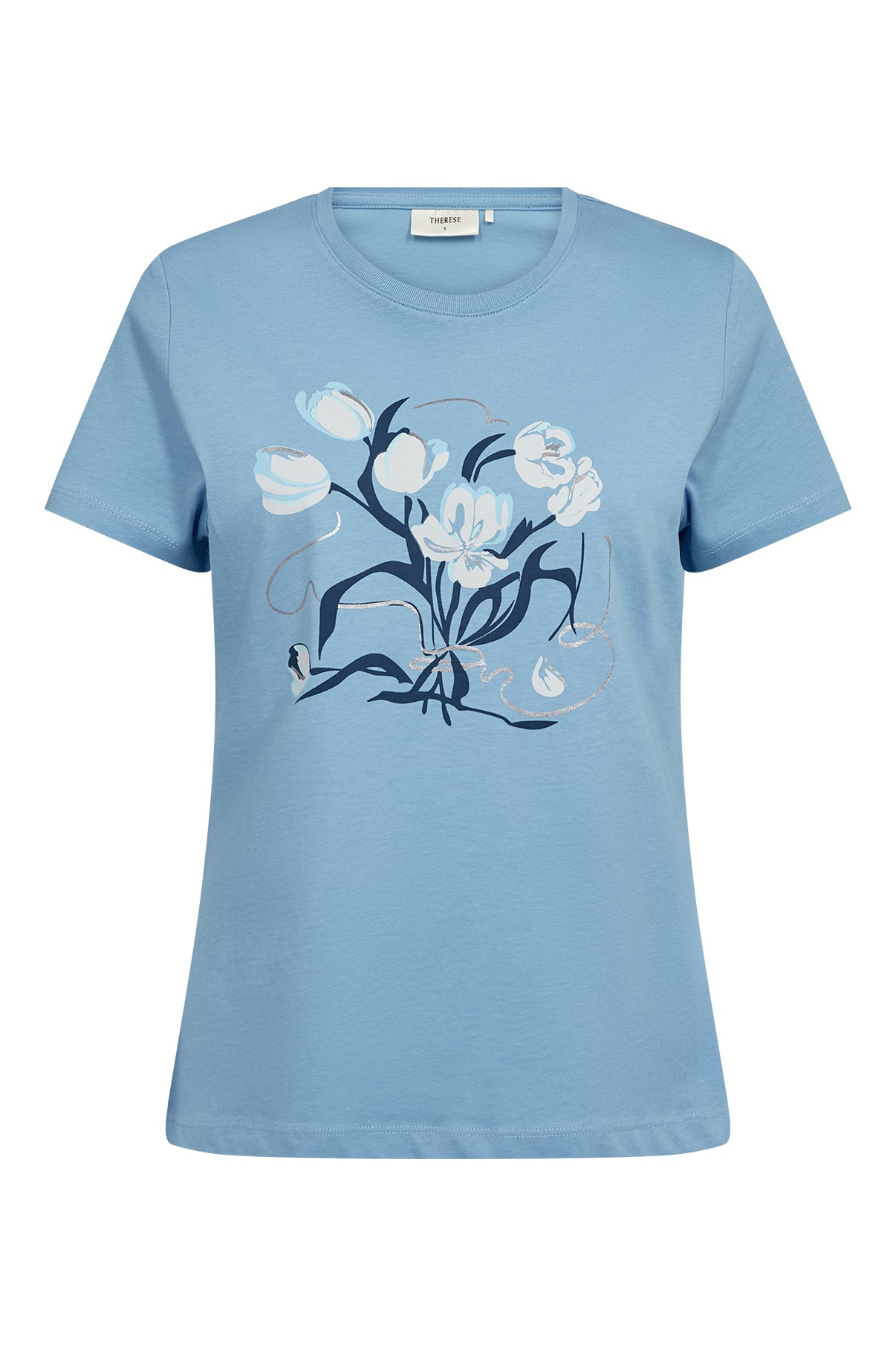 Ida - T-shirt i bomuld med detalje