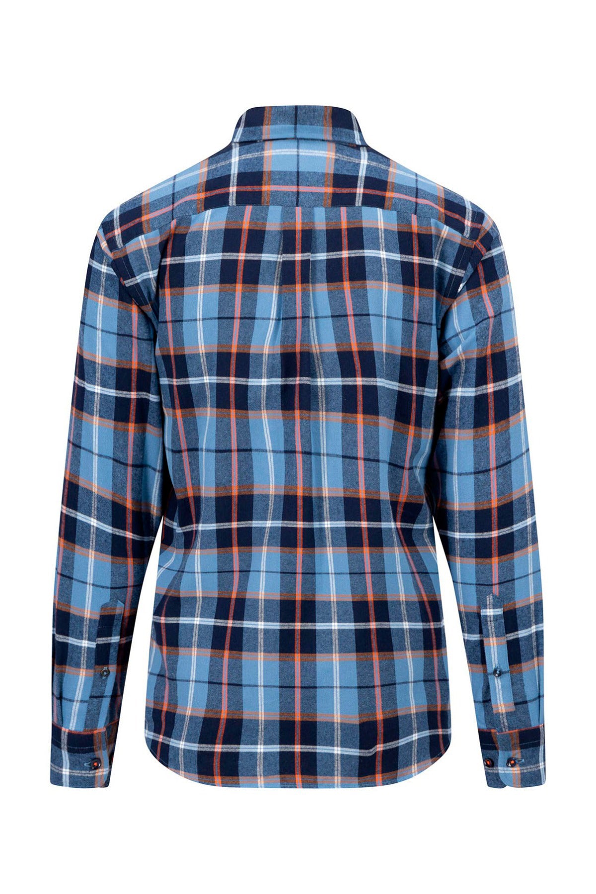 FYNCH-HATTON SKJORTE LS PREMIUM FLANNEL CHECKS