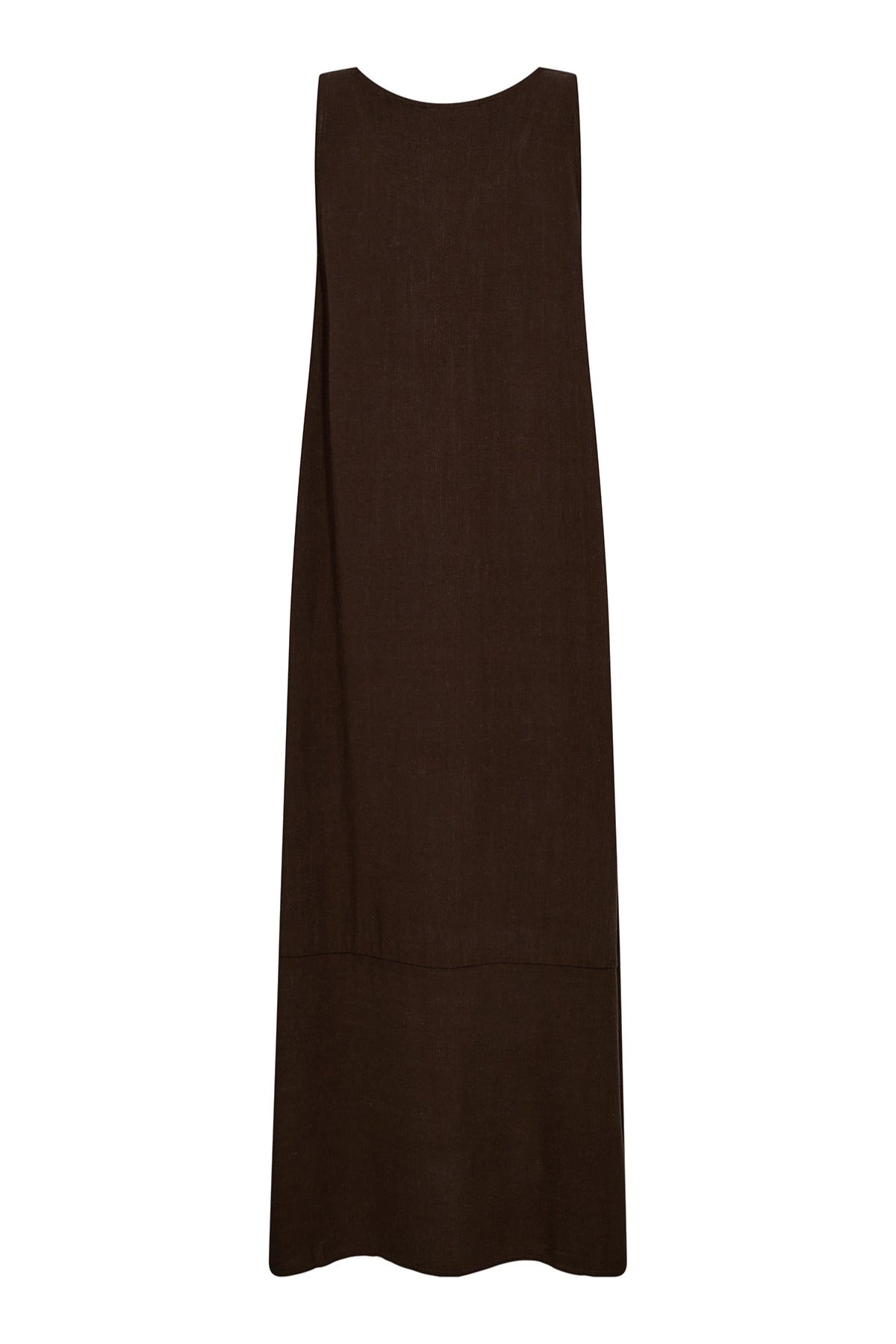 Paige - Lang kjole uden ærmer