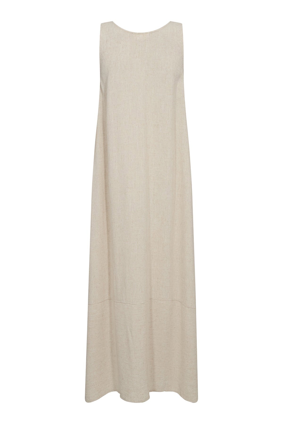Paige - Lang kjole uden ærmer
