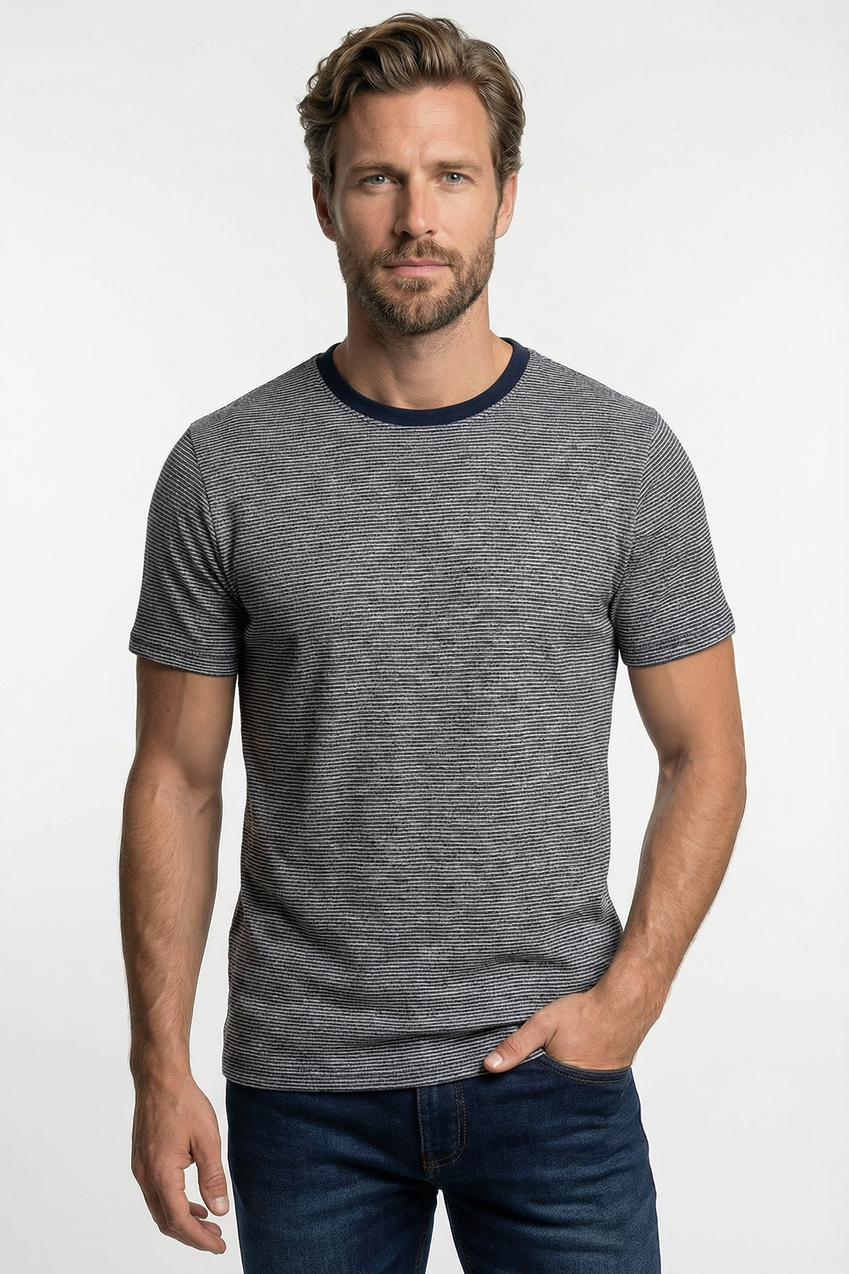 Alvin - Kortærmet T-shirt med rund hals