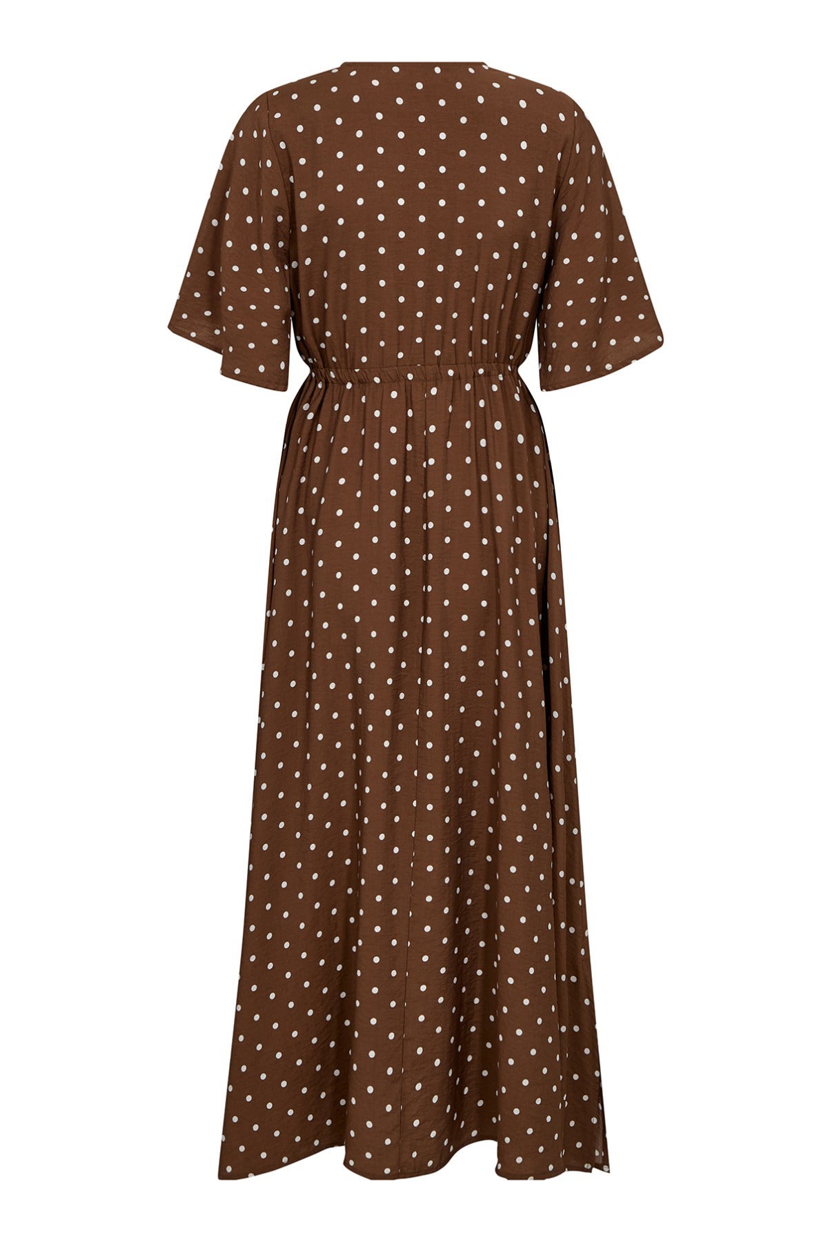 Isabella - Lang kjole med bindebånd